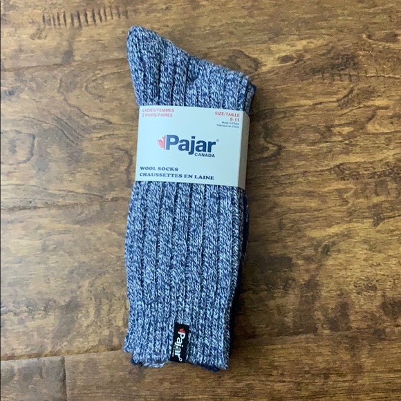 Pajar Accessories - Pajar Ladies Wool socks Size 9-11 2 Pairs
